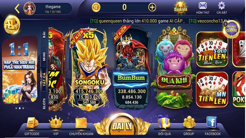 Thần Quay Club luôn có mặt ở top 10 cổng game nổ hũ uy tín