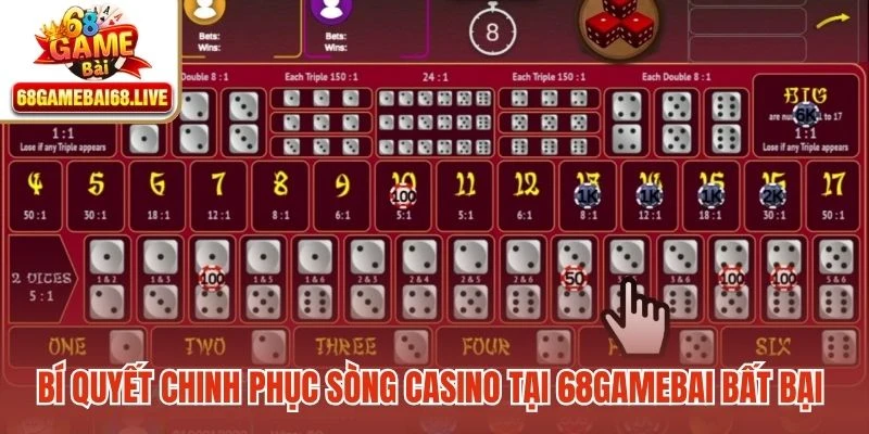 Bí quyết chinh phục sòng Casino tại 68gamebai bất bại từ cao thủ